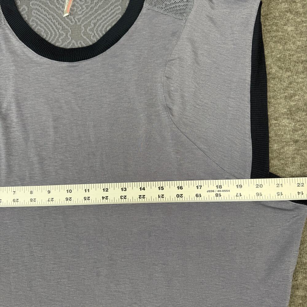 Free People My Time Tee Large Blue Flowy Oversize Muscle Tank New w/out tags - Picture 5 of 9